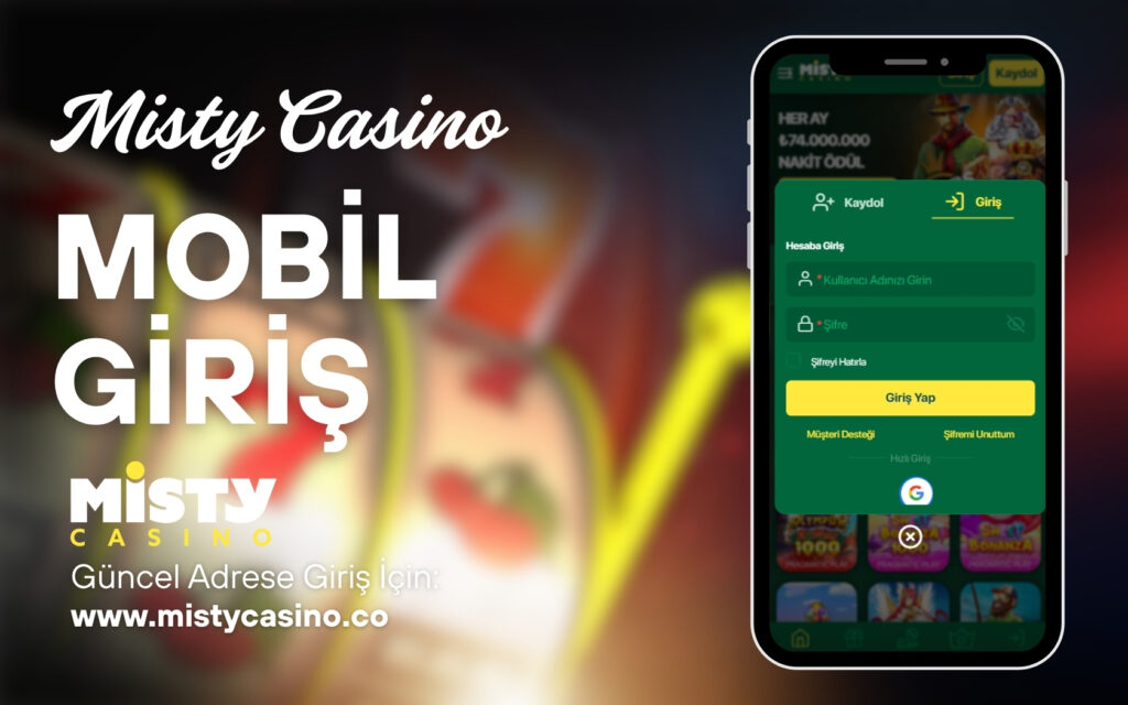 mistycasino mobil giriş